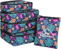 5 Set Packing Cubes for Travel Large Suitcase Luggage Organizer Bags Travel by HOPSOOKEN