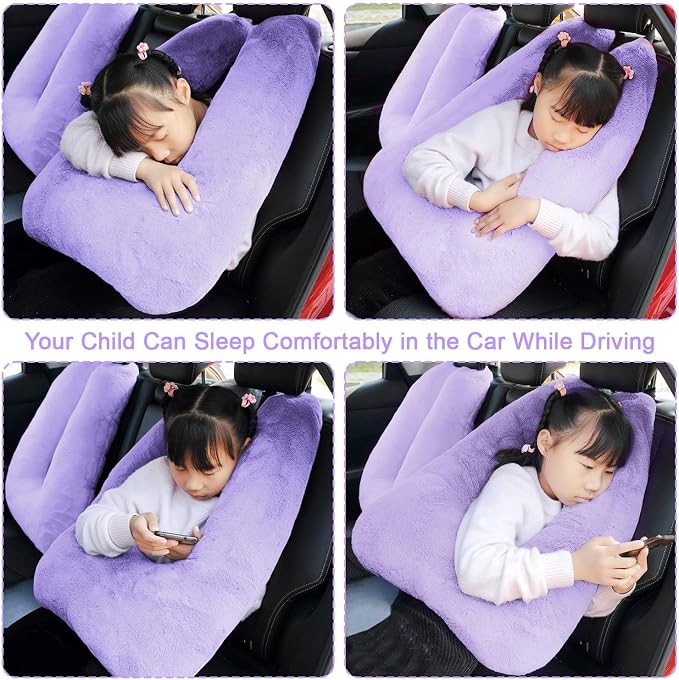 Travel Pillow, Travel Pillow for Kids, Sleeper Hold Pillow Travel, Removable - Image 6