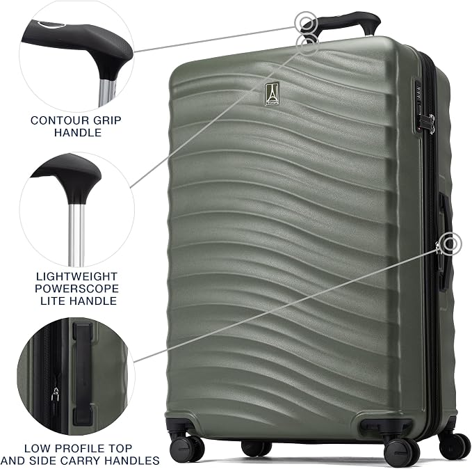 Travelpro Maxlite Air V2 Hardside Expandable Checked Luggage, 8 Spinner Wheels - Image 2