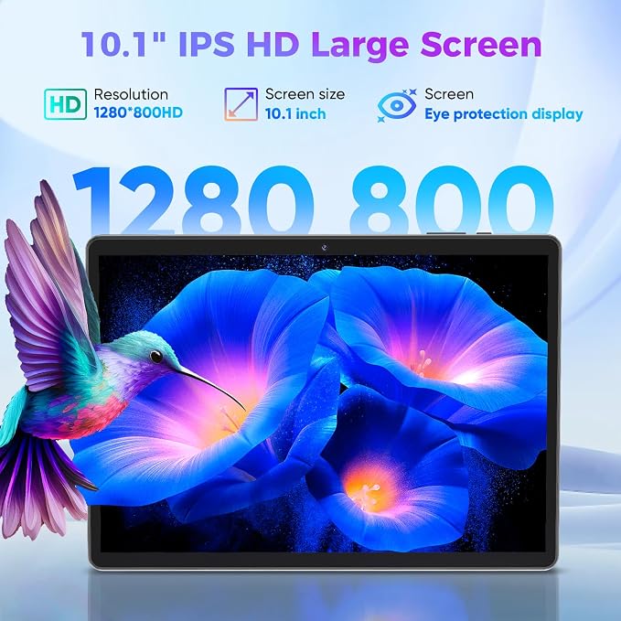 Android Tablet with Keyboard, 26GB RAM, 256GB ROM, 10.1 inch Android 14 Tablet - Image 5