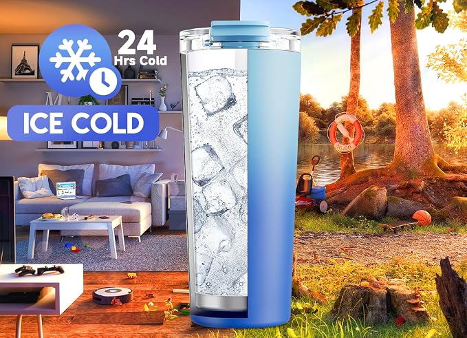 Meoky 24 oz Travel Coffee Mug - Image 3
