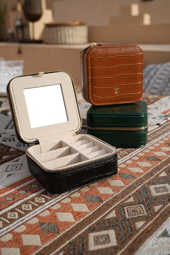 S.Leaf Travel Jewelry Organizer Travel Jewelry Boxes - Image 3
