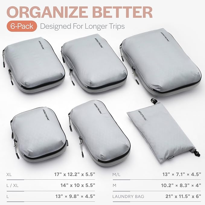 Aerotrunk Ultralight Compression Packing Cubes - Image 3
