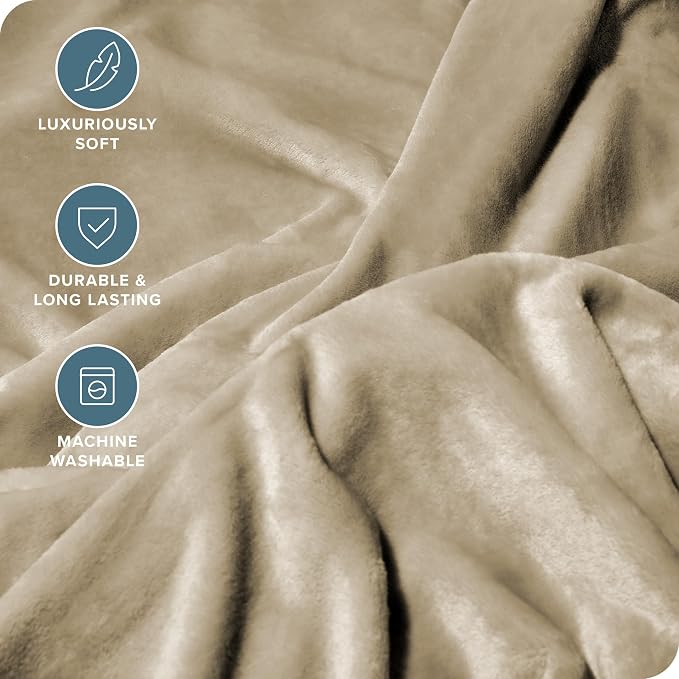 Bare Home Fleece Blanket - Image 2