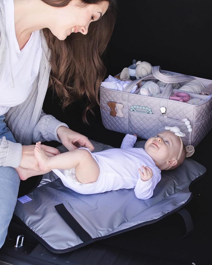 Lily Miles Baby Changing Pad Portable, Diaper Changing Mat - Image 8