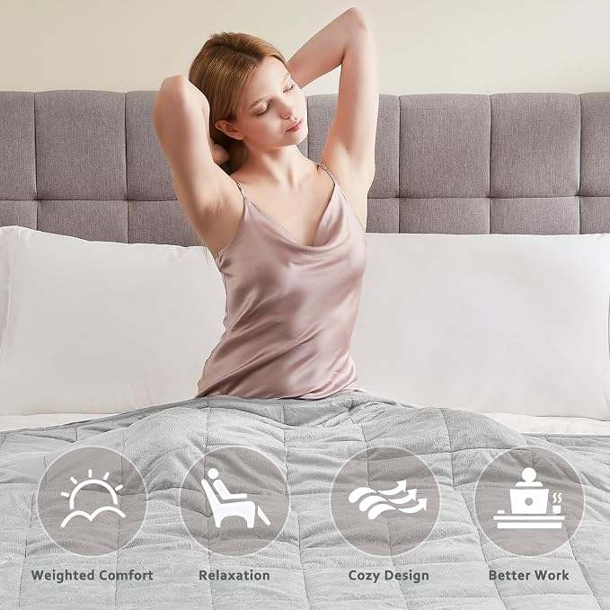 L'AGRATY Weighted Blanket - Image 3