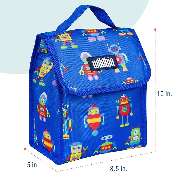 Wildkin Kids Insulated Lunch Bag – Reusable, School & Travel - Image 3