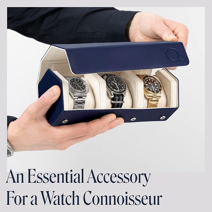 Napa Leather Watch Rolls for Men - Image 3