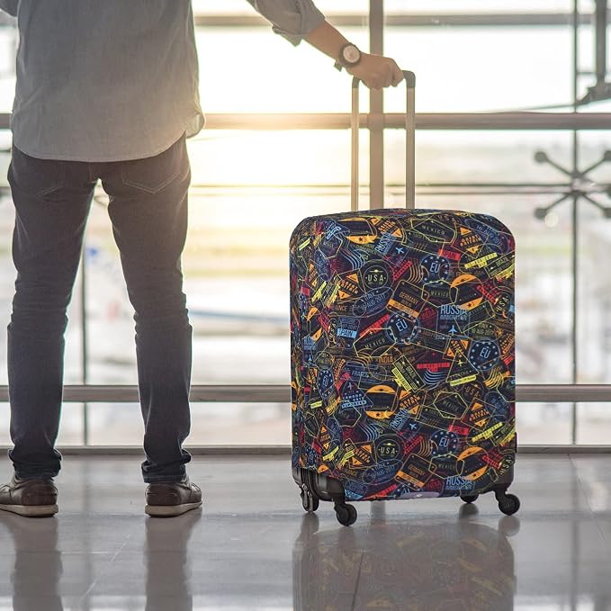 Explore Land Travel Luggage Cover Suitcase Protector Fits 31-32 Inch Case - Image 6