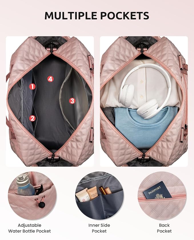 Birthday Gifts for Women-Initial Duffle Bag - Image 5