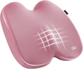 Skechers Memory Foam Seat Cushion, Ribbed Fabric Office Chair Cushion by Skechers
