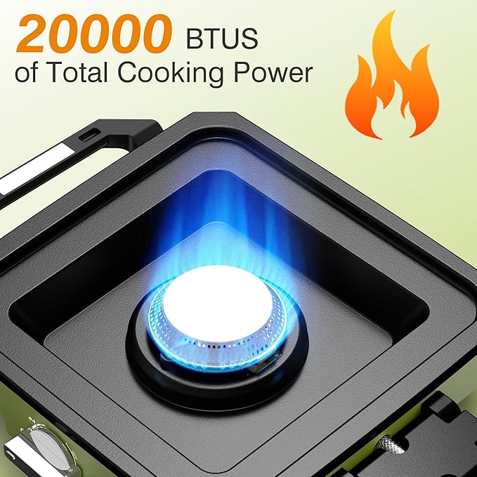 ODSD 2 Burner Camping Stove - Image 4