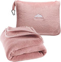 BlueHills Premium Soft Long Travel Blanket Pillow by BlueHills