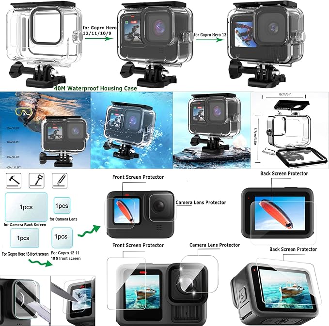 Gurmoir Accessory Kit with Waterproof Case - Image 2