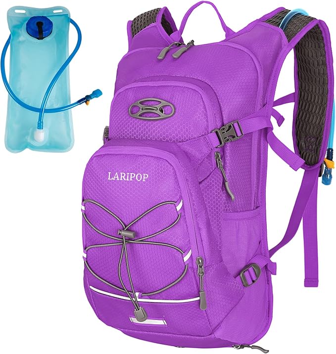 LARIPOP Hydration Backpack, 18L Hiking Backpack by LARIPOP