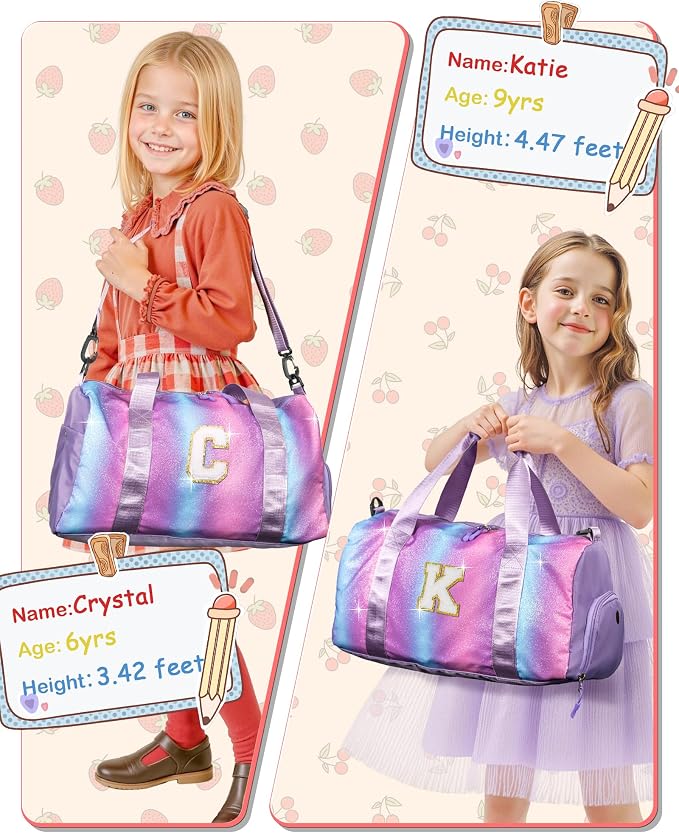 Dorm Room Essentials for Girls-Girl Gym Bag - Image 6