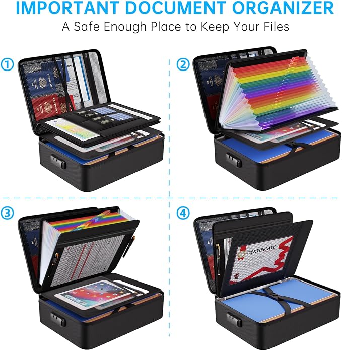 ENGPOW Fireproof Document Box - Image 3