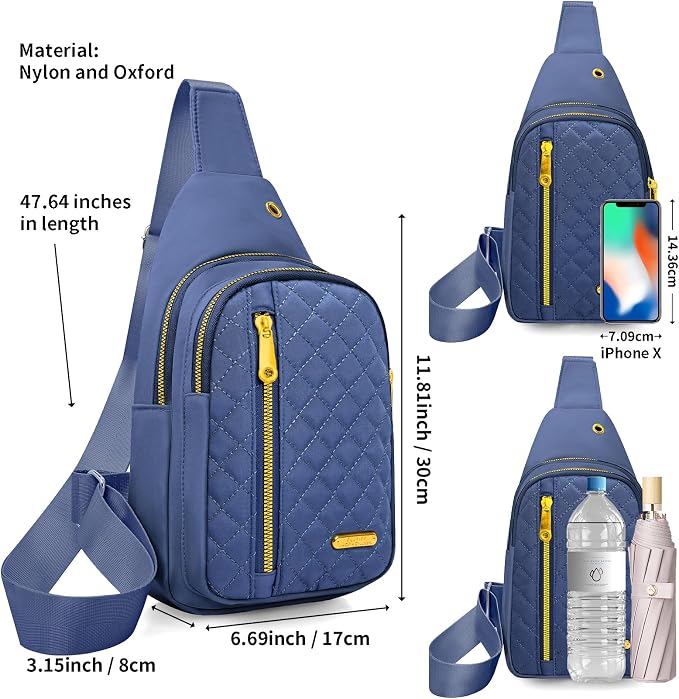 Small Sling Bag For Women Men Casual Crossbody Sling Backpack - Image 2