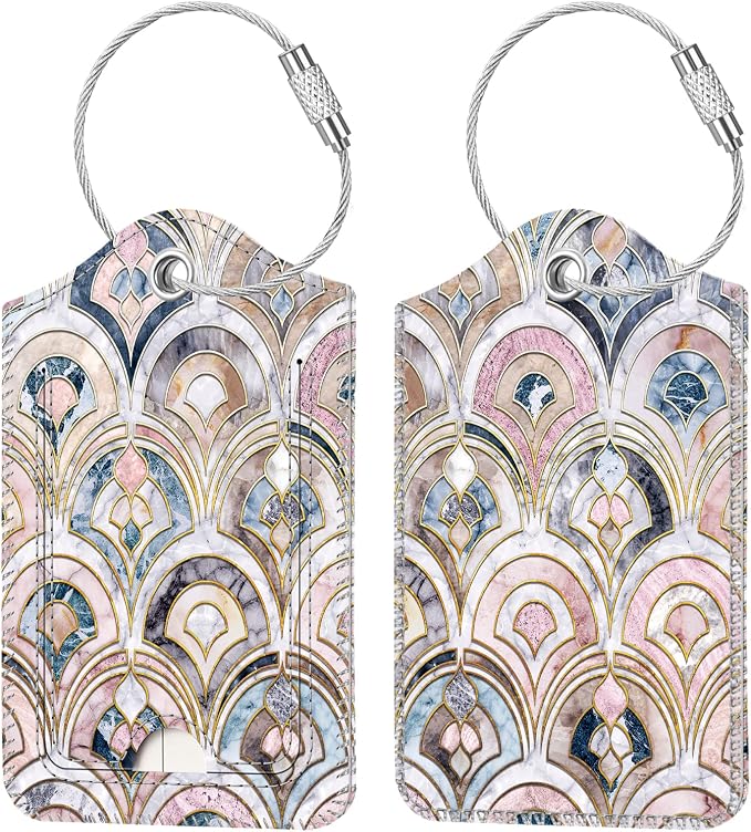 Fintie Luggage Tags, Privacy Cover ID Label by Fintie