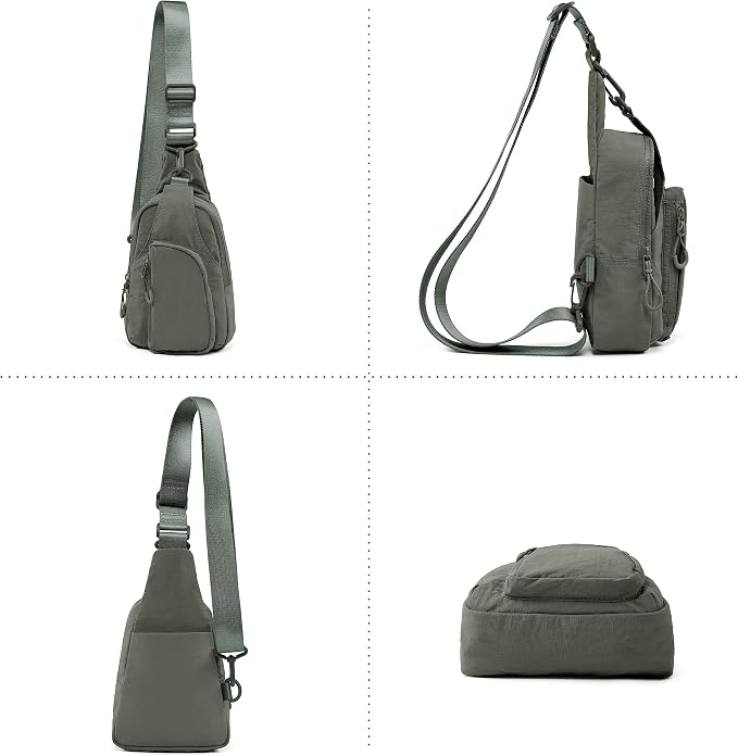 ODODOS Daily Sling Bag with Adjustable Straps Crossbody Chest Bag Lightweight - Image 5