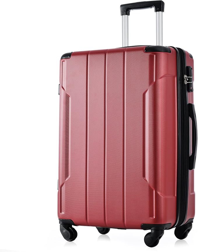 Merax 28 Inch Checked-Large Luggage by Merax