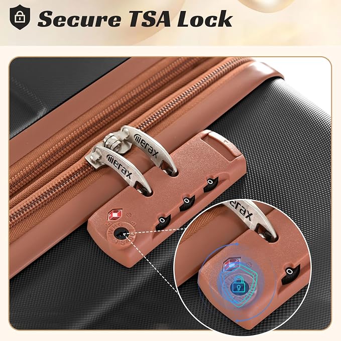 Merax 28 Inch Checked-Large Luggage - Image 5