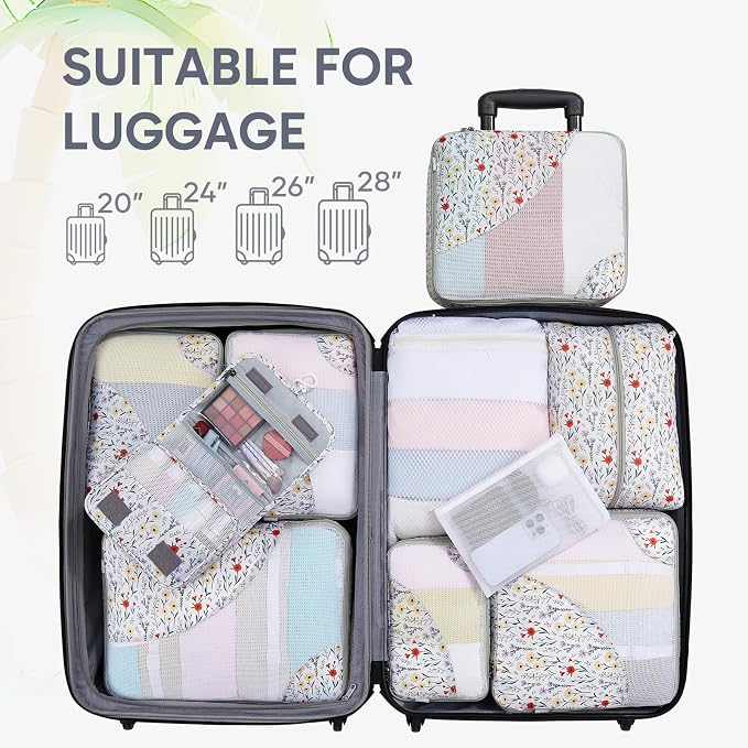 ALL INCLUDED 10 Set Durable Packing Cubes - Image 7