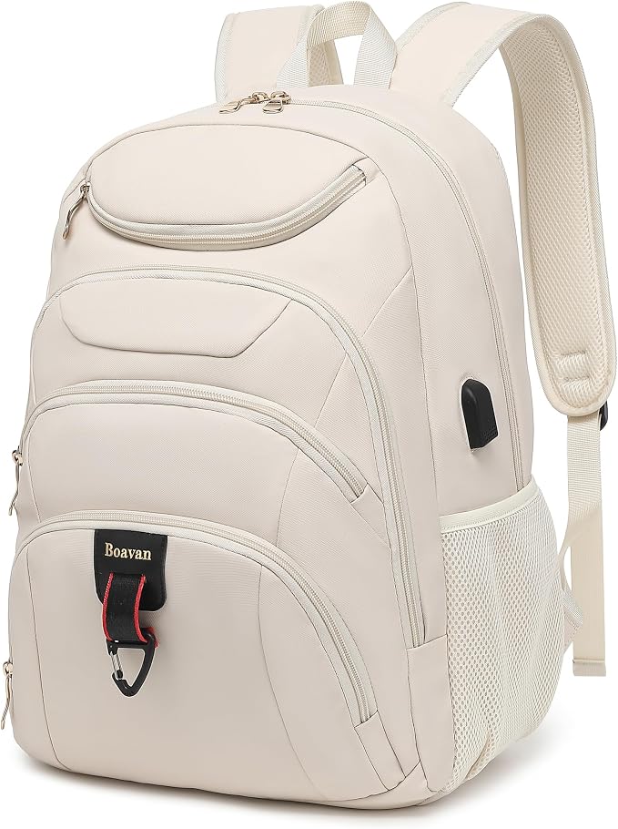 Boavan Laptop Backpack for women, 15.6 inch Laptop Bag by Boavan