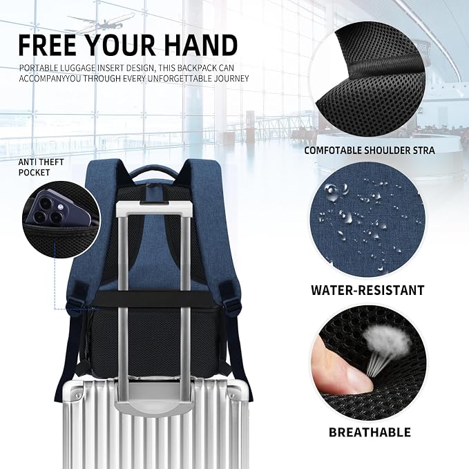 Backpack for School, School Backpack for Boys Girls Teens, College Book Bag - Image 5