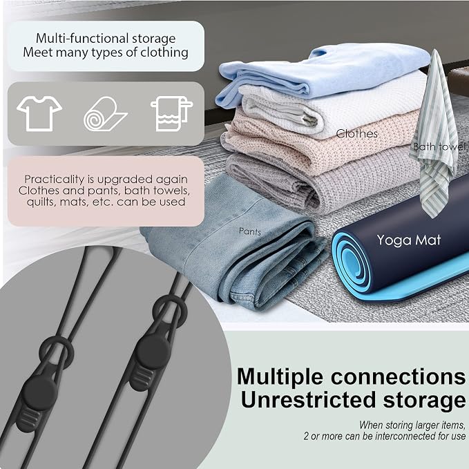 Nearockle 16Pcs Silicone Cable Straps Wire Organizer - Image 4