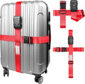 Travel Inspira TSA Lock Luggage Straps by TravelInspira