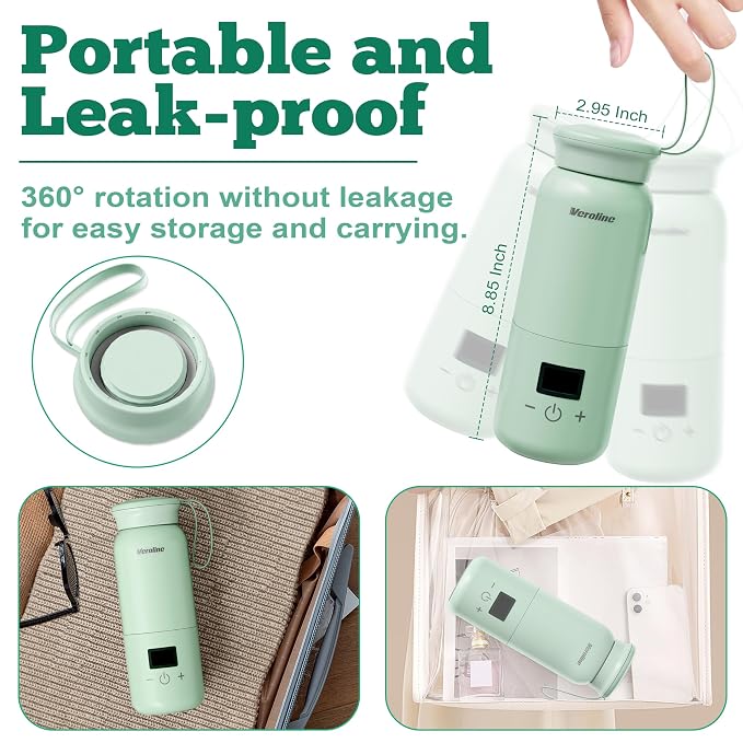 Portable Bottle Warmer for Travel, Baby Bottle Warmer - Image 3