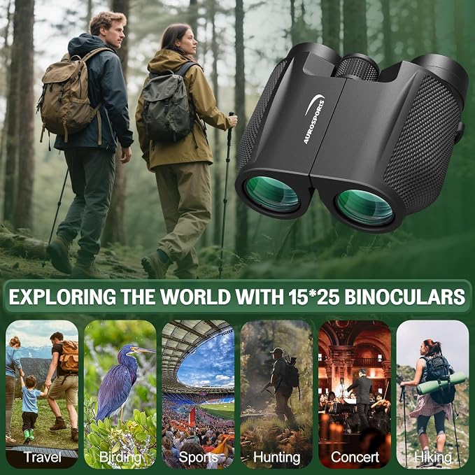 12x32 Compact Binoculars for Adults Kids - Image 7