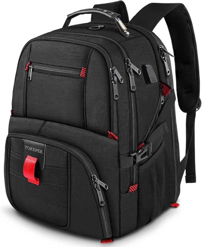 YOREPEK Travel Backpack, 15.6 Inch Laptop Backpacks - Image 10