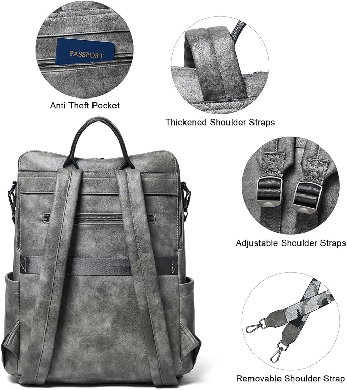 Shrrie 15.6 inch Laptop Backpack - Image 7