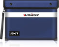5200°F Heat Insulated Fireproof Document Bag by Wilmuz