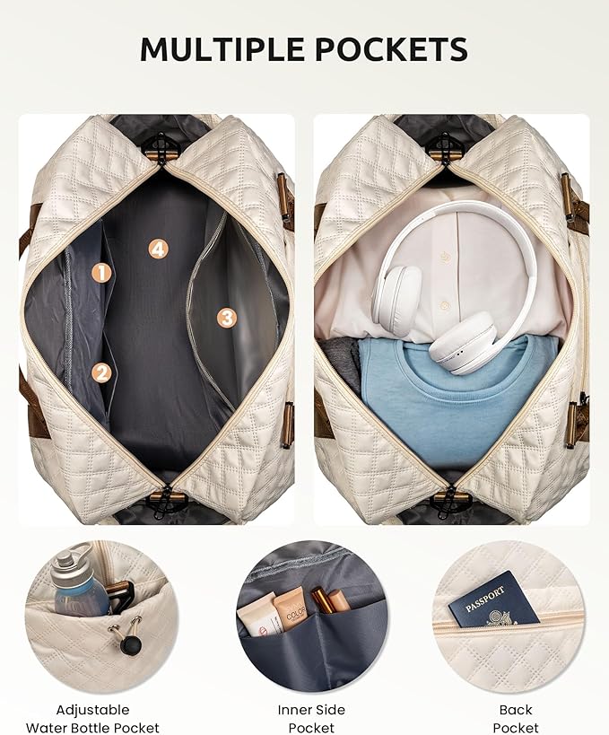Gifts for Girls-Initial Duffle Bag - Image 5