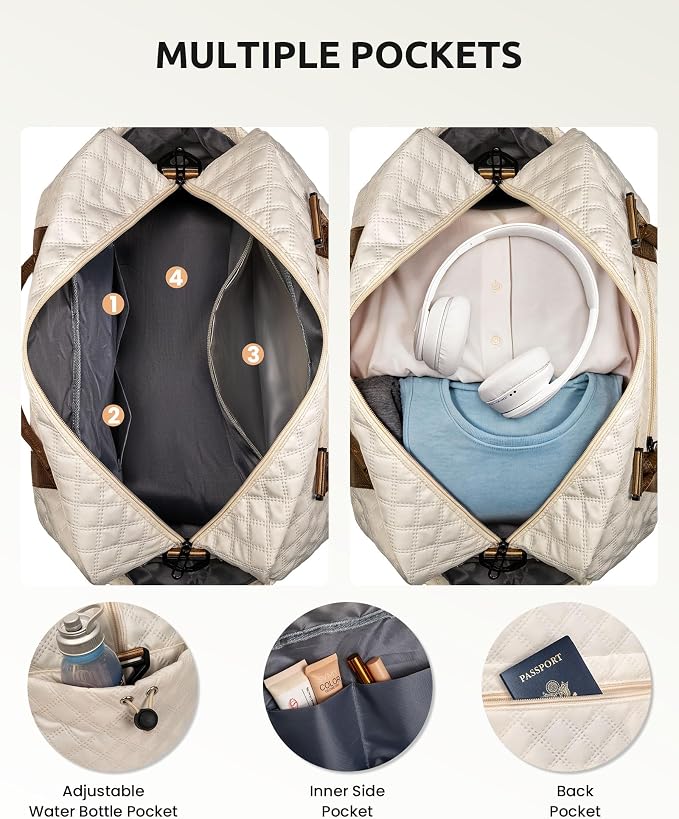 Gifts for Grandma-Initial Duffle Bag - Image 5