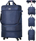 Hanke Suitcases with Wheels Expandable Foldable Luggage Bag Suitcase by Hanke