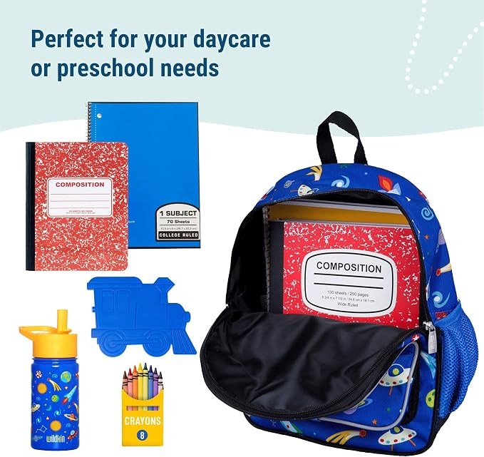Wildkin 12-inch Kids Backpack – Padded, Adjustable - Image 5