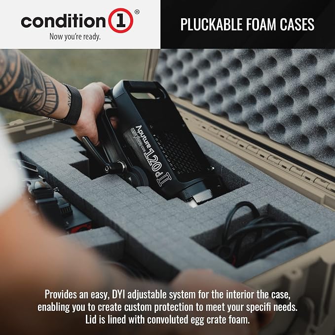 Condition 1 25" Large Heavy-Duty Protective Waterproof Hard, Case Model 024 - Image 6