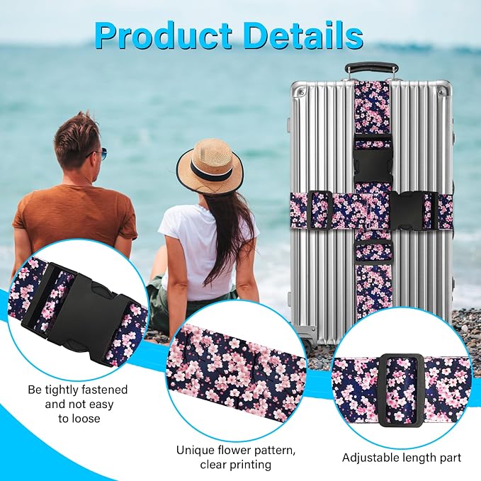 Luggage Straps for Suitcases TSA Approved, Luggage Identifiers for Suitcase - Image 5