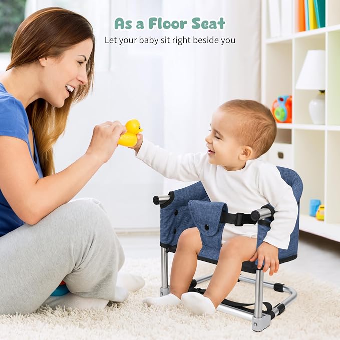 Booster Seat for Dining Table: Portable Toddler Booster Chair - Image 4