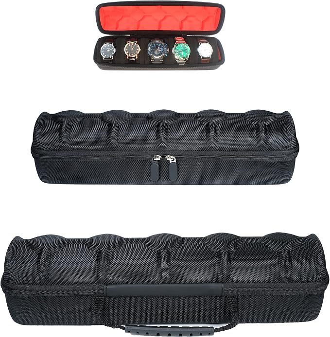 Hard 5 Slots Watch travel case by forBetterLife