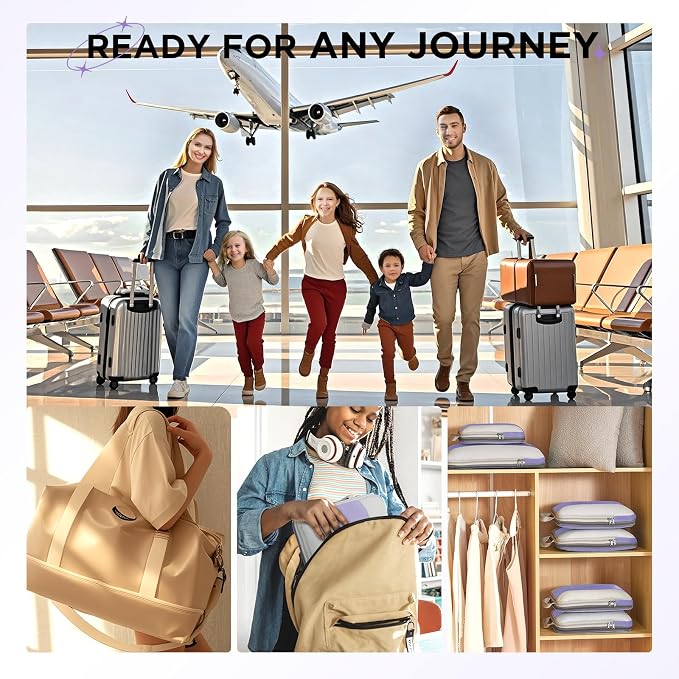 10 Set Compression Packing Cubes - Image 8