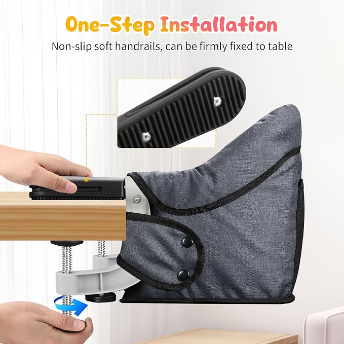 Hook on High Chair with Tray: High Chair - Image 3