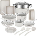 Granitestone 20 Pc Ceramic Cookware Set Nonstick, Complete Pots and Pans Set by Granitestone+