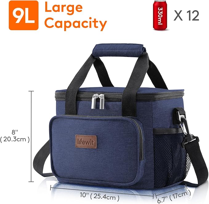 Lifewit Large Lunch Bag Insulated Lunch Box Soft Cooler Cooling Tote - Image 3