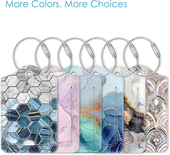 Fintie Luggage Tags, Privacy Cover ID Label - Image 8