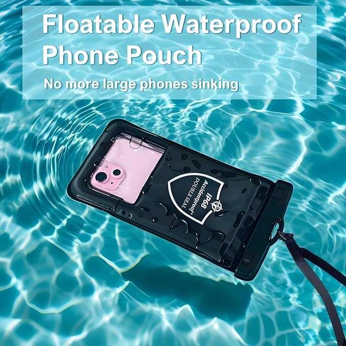 AiRunTech Floating Waterproof Phone Pouch, Waterproof Phone Case - Image 2